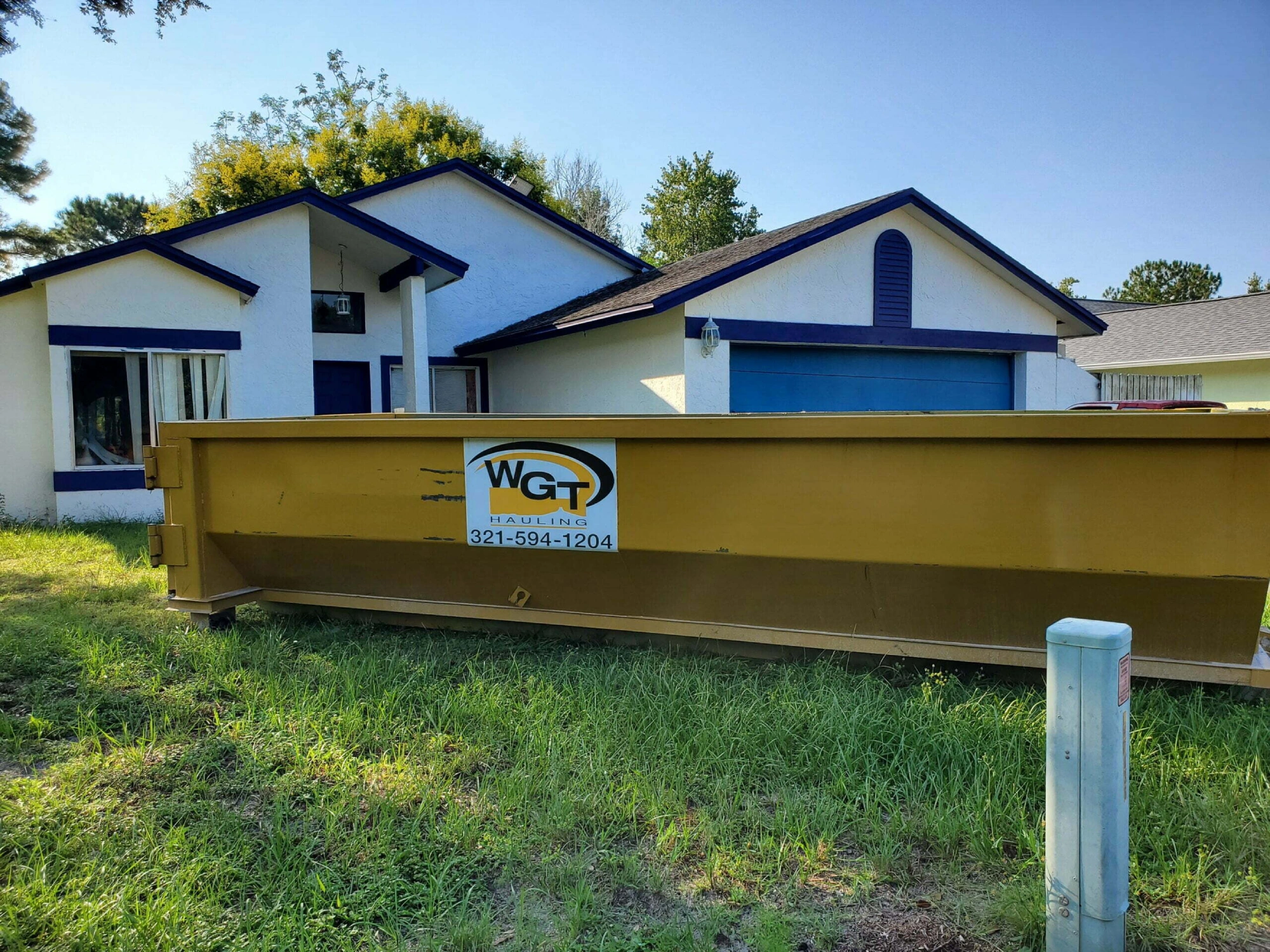 Dumpster rental service