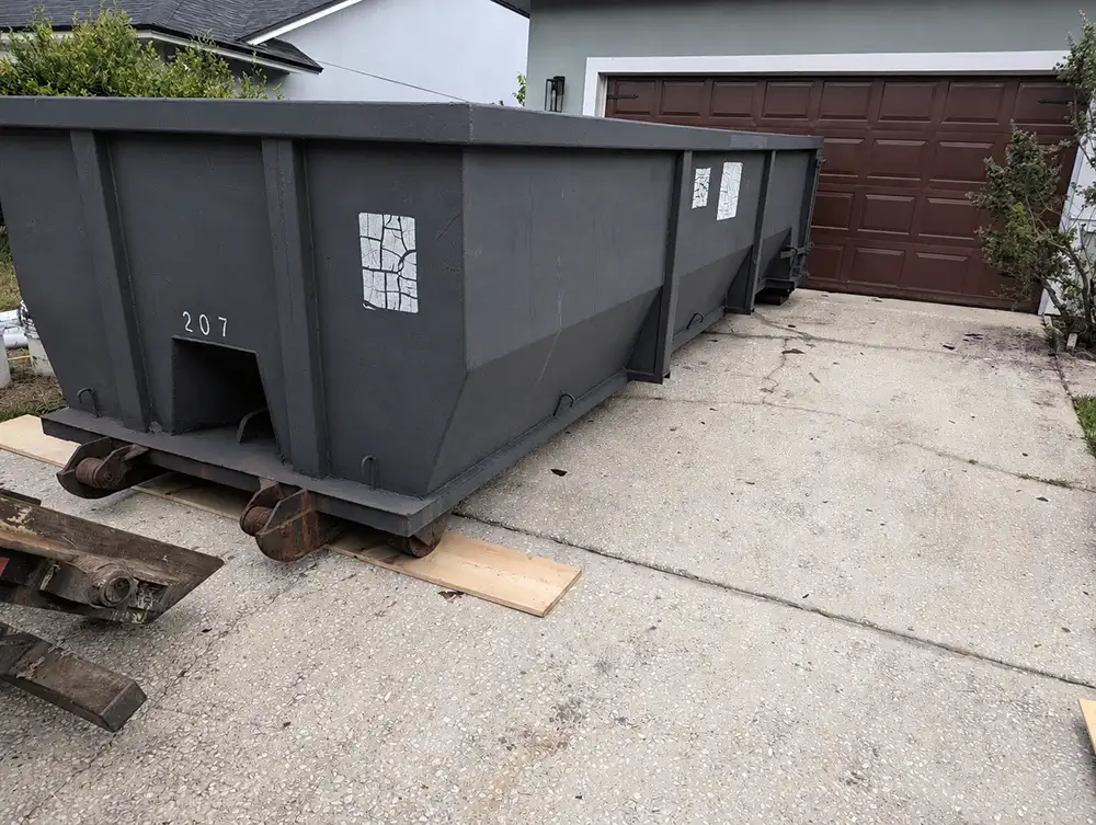 20 yard dumpster