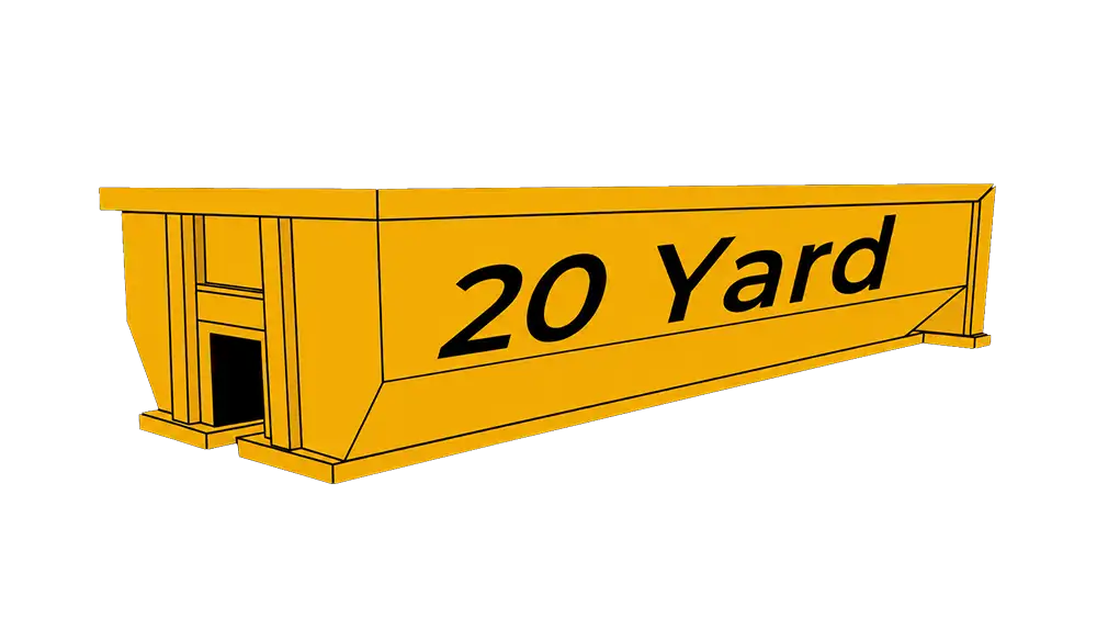 20 Yard Roll Off Dumpster Rental