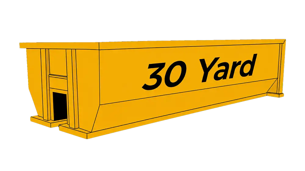 30 Yard Roll Off Dumpster Rental