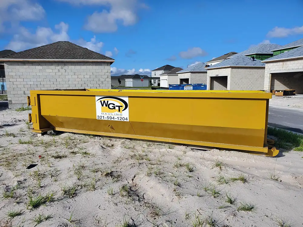 Dumpster rental service