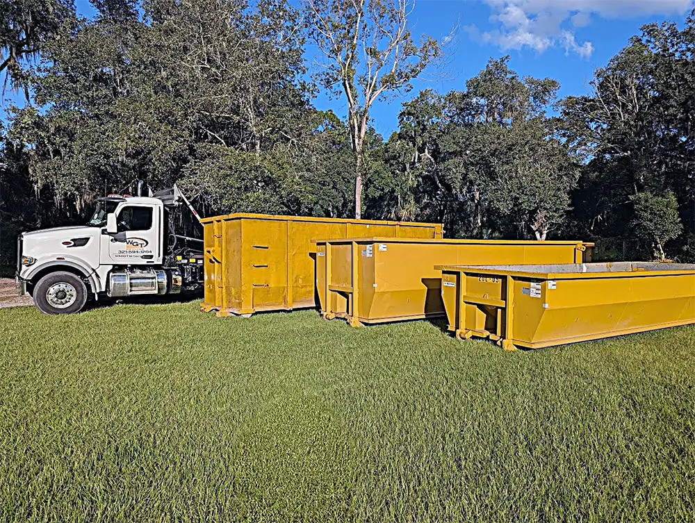 Dumpster rental service